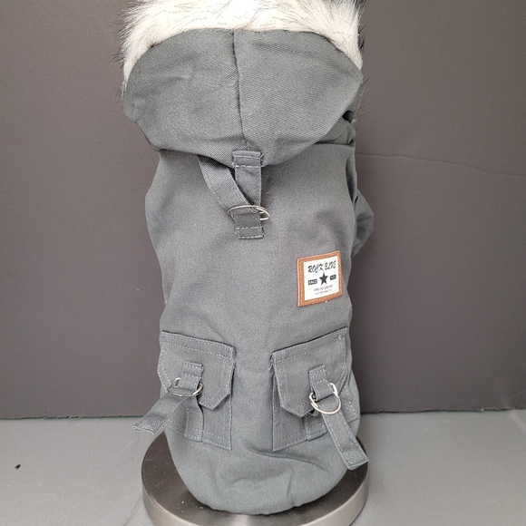 Stylish dog winter jacket - Picture 2 of 8